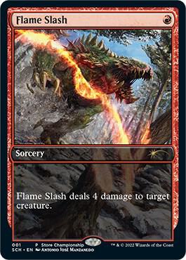 Flame Slash (Extended Art) [Store Championships 2022]