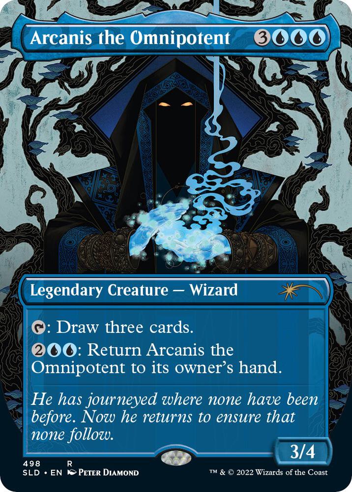Arcanis the Omnipotent (Borderless) [Secret Lair Drop Series]