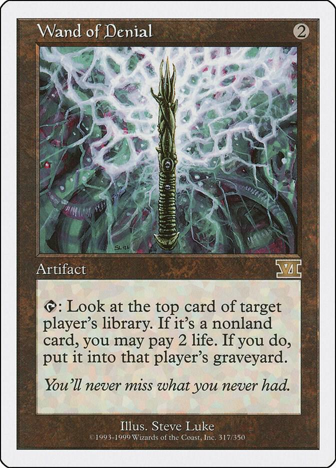 Wand of Denial [Classic Sixth Edition]