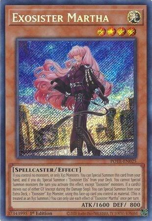 Exosister Martha [POTE-EN025] Secret Rare