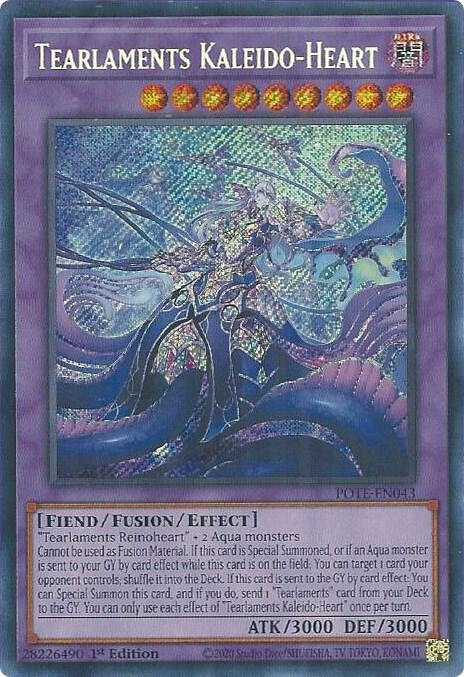 Tearlaments Kaleido-Heart [POTE-EN043] Secret Rare