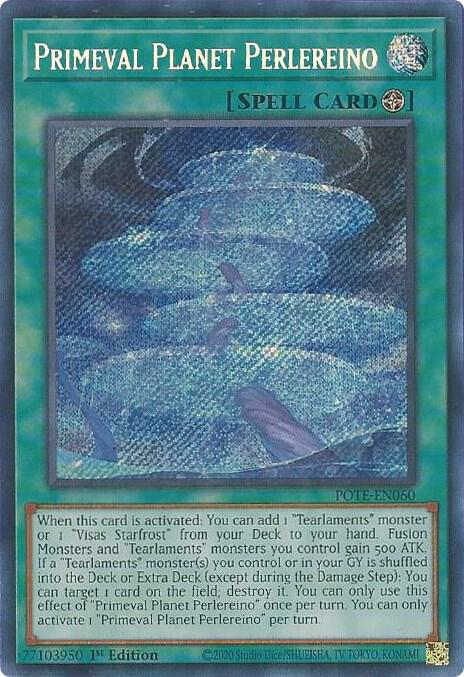 Primeval Planet Perlereino [POTE-EN060] Secret Rare