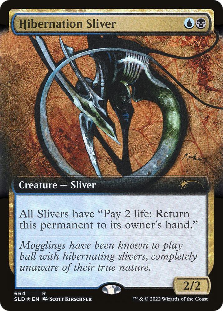 Hibernation Sliver (Extended Art) [Secret Lair Drop Promos]