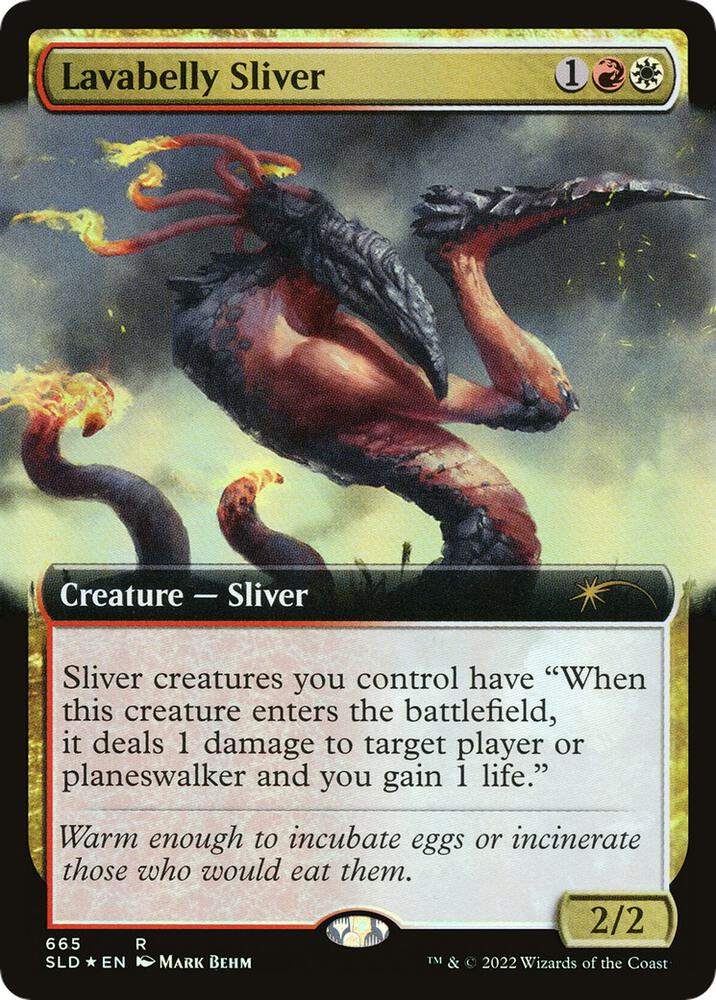 Lavabelly Sliver (Extended Art) [Secret Lair Drop Promos]