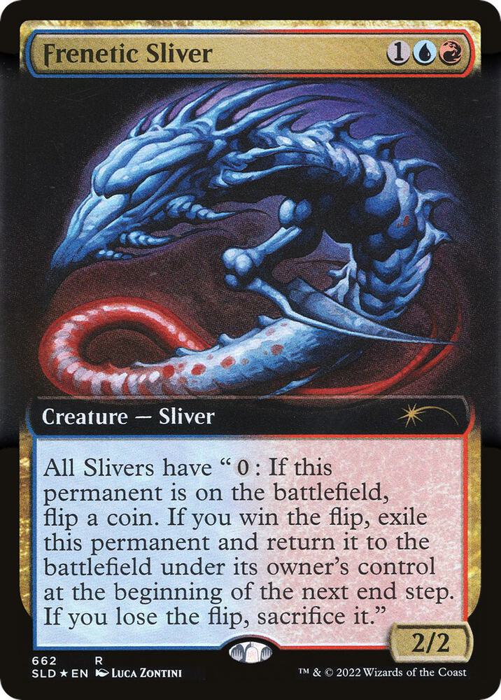 Frenetic Sliver (Extended Art) [Secret Lair Drop Promos]