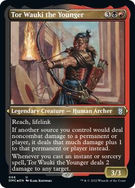 Tor Wauki the Younger (Foil Etched) [Dominaria United Commander]
