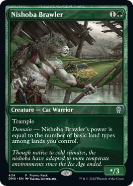 Nishoba Brawler (Promo Pack) [Dominaria United Promos]