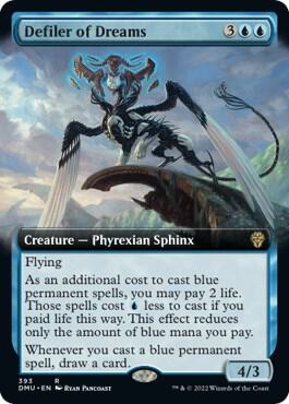 Defiler of Dreams (Extended Art) [Dominaria United]