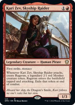 Kari Zev, Skyship Raider [Dominaria United Commander]
