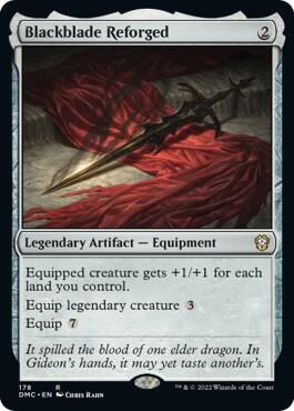 Blackblade Reforged [Dominaria United Commander]