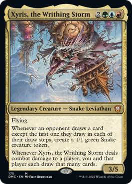 Xyris, the Writhing Storm [Dominaria United Commander]