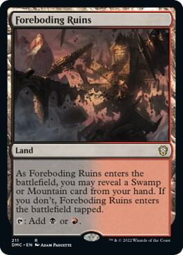 Foreboding Ruins [Dominaria United Commander]