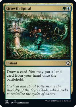Growth Spiral [Dominaria United Commander]