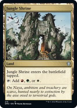 Jungle Shrine [Dominaria United Commander]