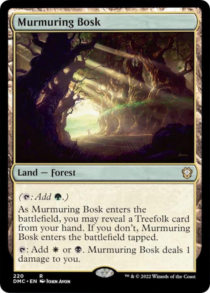 Murmuring Bosk [Dominaria United Commander]
