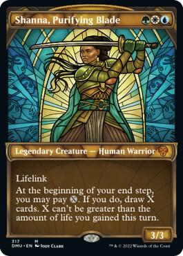 Shanna, Purifying Blade (Showcase) [Dominaria United]