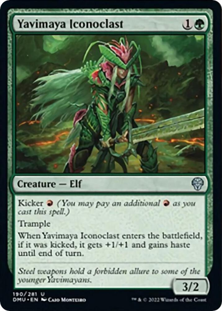 Yavimaya Iconoclast [Dominaria United]