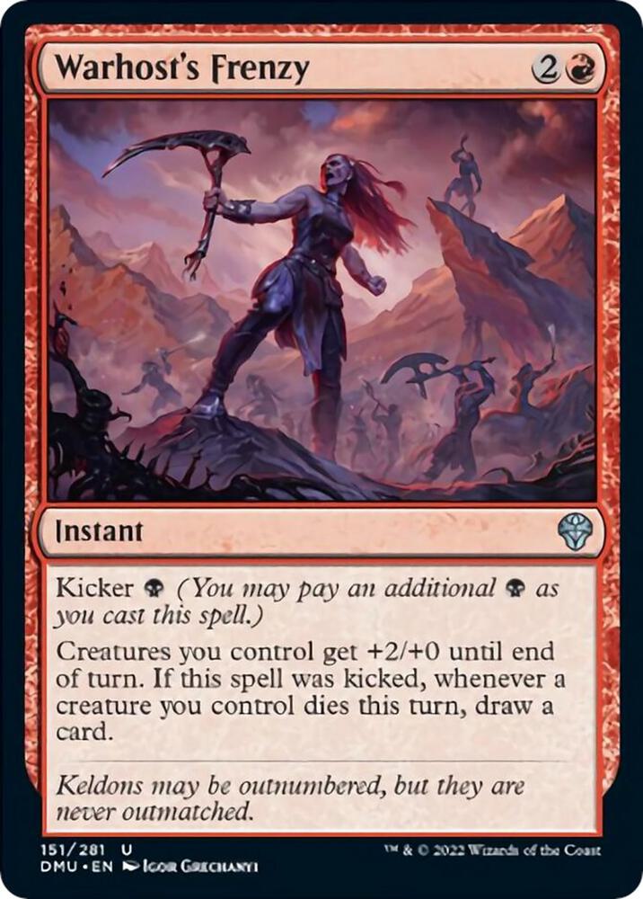 Warhost's Frenzy [Dominaria United]