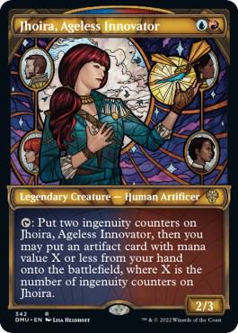 Jhoira, Ageless Innovator (Showcase Textured) [Dominaria United]