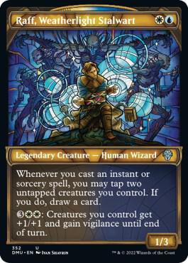 Raff, Weatherlight Stalwart (Showcase Textured) [Dominaria United]