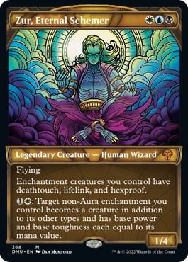 Zur, Eternal Schemer (Showcase Textured) [Dominaria United]