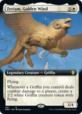 Zeriam, Golden Wind (Extended Art) [Dominaria United Commander]