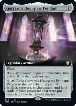 Gerrard's Hourglass Pendant (Extended Art) [Dominaria United Commander]