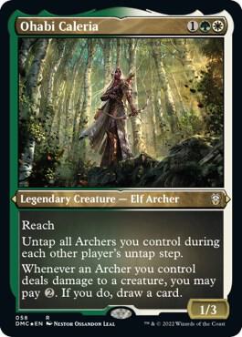 Ohabi Caleria (Foil Etched) [Dominaria United Commander]