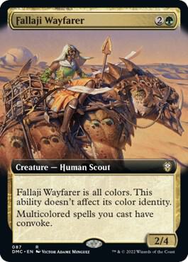Fallaji Wayfarer (Extended Art) [Dominaria United Commander]