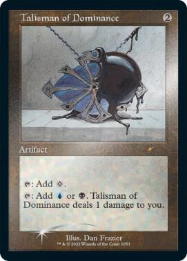Talisman of Dominance (Foil Etched) [Secret Lair Drop Series]