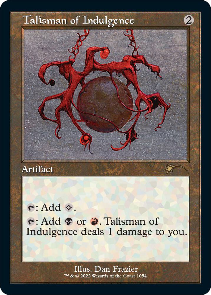 Talisman of Indulgence (Retro Frame) [Secret Lair Drop Series]