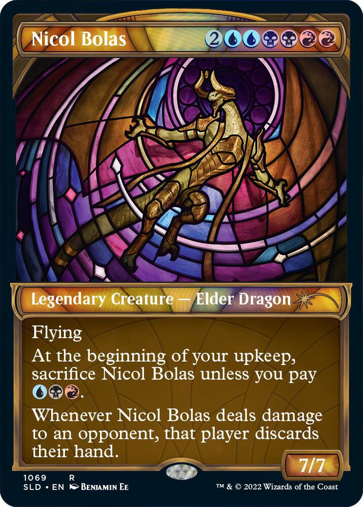 Nicol Bolas (Showcase Textured) [Secret Lair Drop Series]