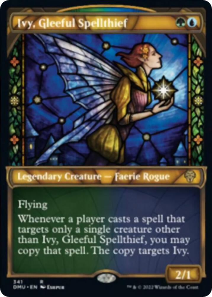 Ivy, Gleeful Spellthief (Showcase Textured) [Dominaria United]