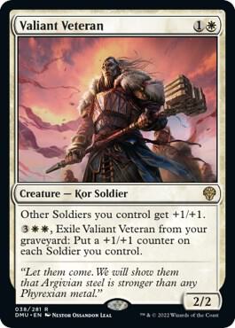 Valiant Veteran [Dominaria United]