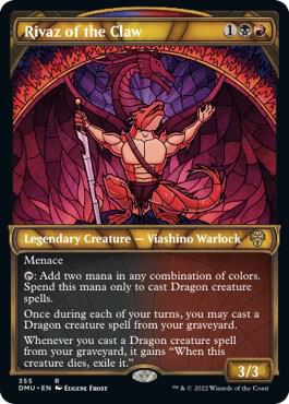 Rivaz of the Claw (Showcase Textured) [Dominaria United]