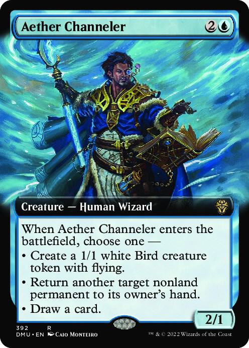 Aether Channeler (Extended Art) [Dominaria United]