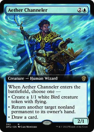 Aether Channeler (Extended Art) [Dominaria United]