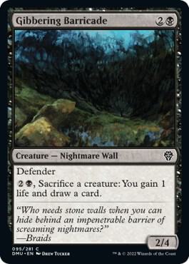 Gibbering Barricade [Dominaria United]