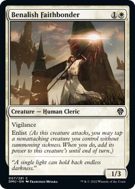 Benalish Faithbonder [Dominaria United]