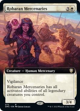 Robaran Mercenaries (Extended Art) [Dominaria United Commander]