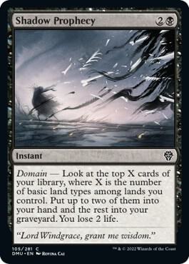 Shadow Prophecy [Dominaria United]