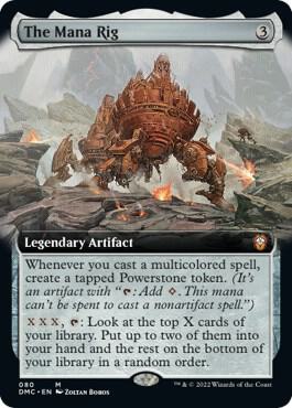 The Mana Rig (Extended Art) [Dominaria United Commander]