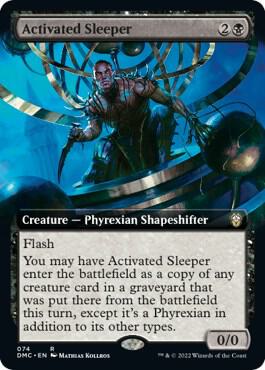 Activated Sleeper (Extended Art) [Dominaria United Commander]