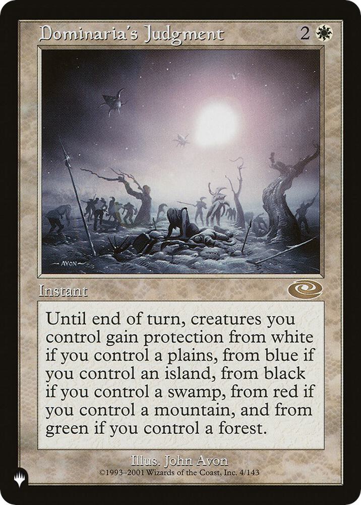 Dominaria's Judgment [The List]