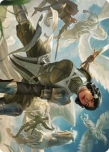 Resolute Reinforcements Art [Dominaria United Art Series]
