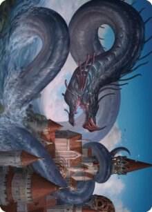Tolarian Terror Art Card [Dominaria United Art Series]