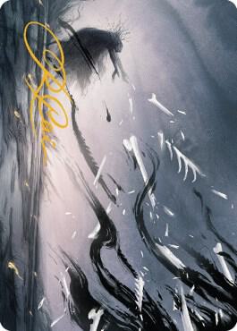 Shadow Prophecy Art Card (Gold-Stamped Signature) [Dominaria United Art Series]