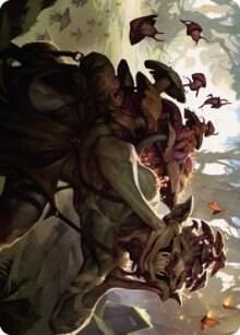 Sprouting Goblin Art Card [Dominaria United Art Series]