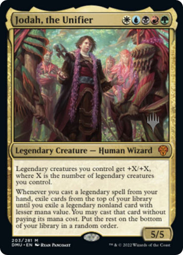 Jodah, the Unifier (Promo Pack) [Dominaria United Promos]