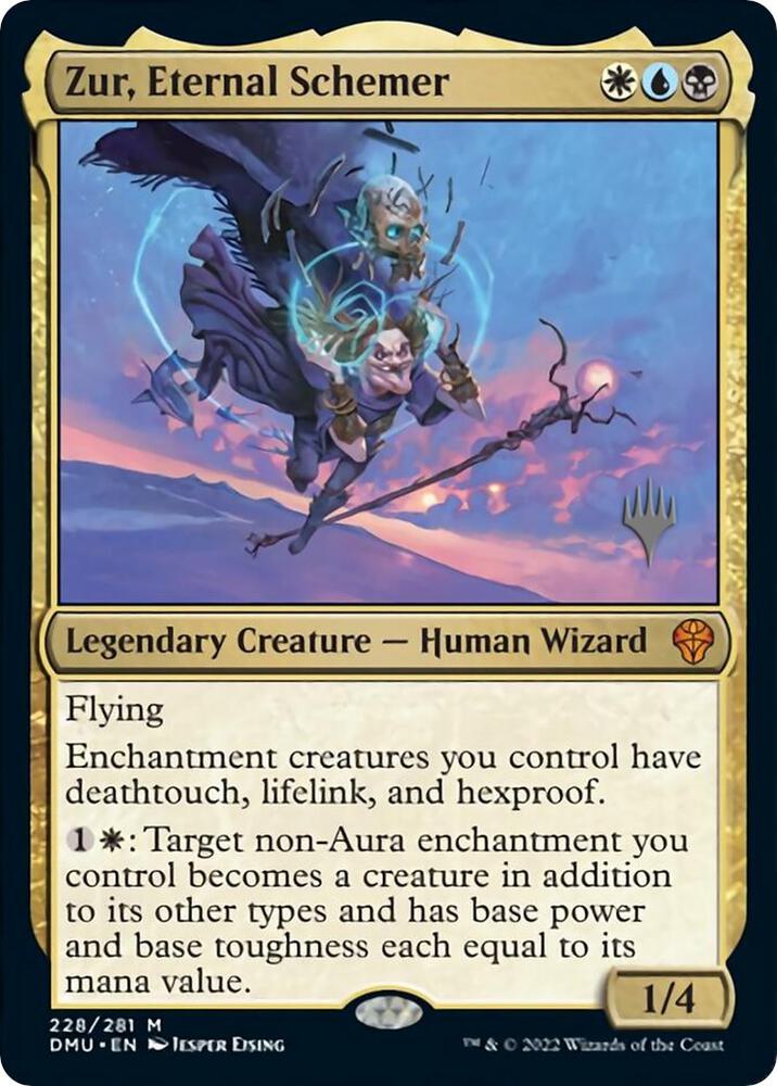Zur, Eternal Schemer (Promo Pack) [Dominaria United Promos]